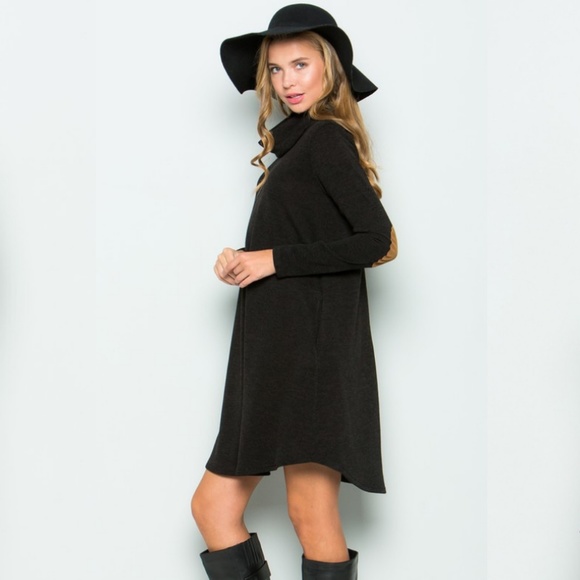 Black sweater dress - Picture 2 of 6